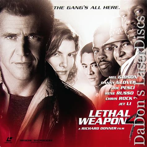 lethal weapon 4 laserdisk .